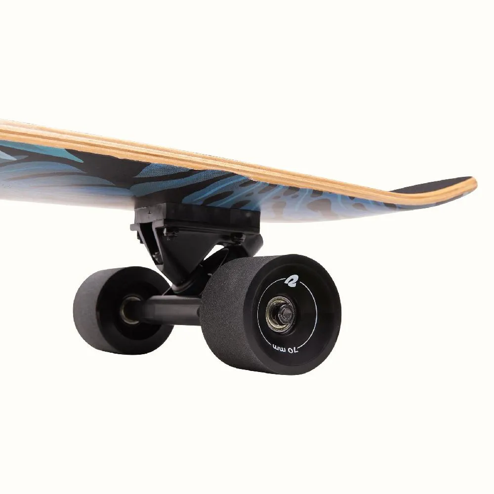 Retrospec Zed Dark Tropics 44" Kicktail Longboard