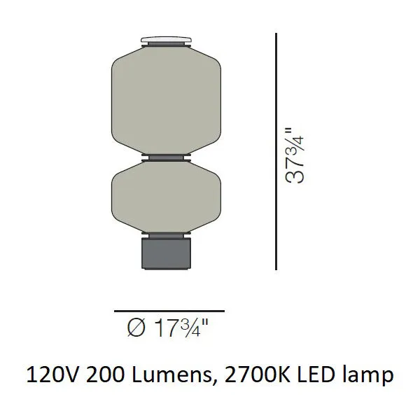 THE OTHERS Buka Statue Portable Lamp