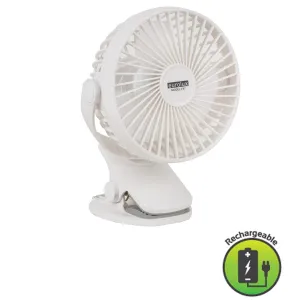 USB Clip-on Fan - Rechargeable & Portable