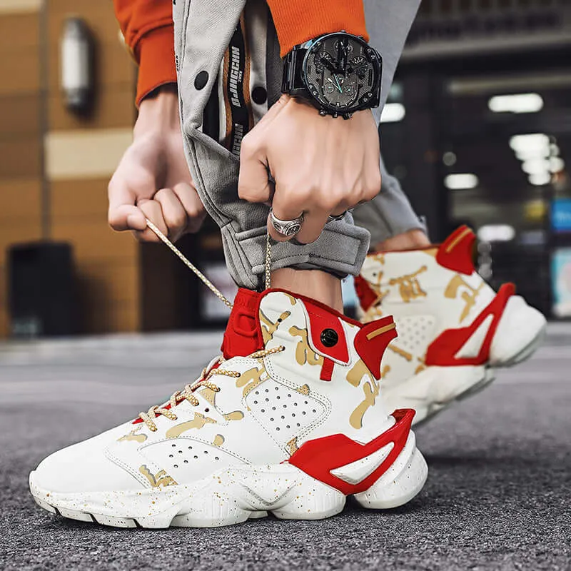 Velzard Senshi Combatan warrior high top sneakers