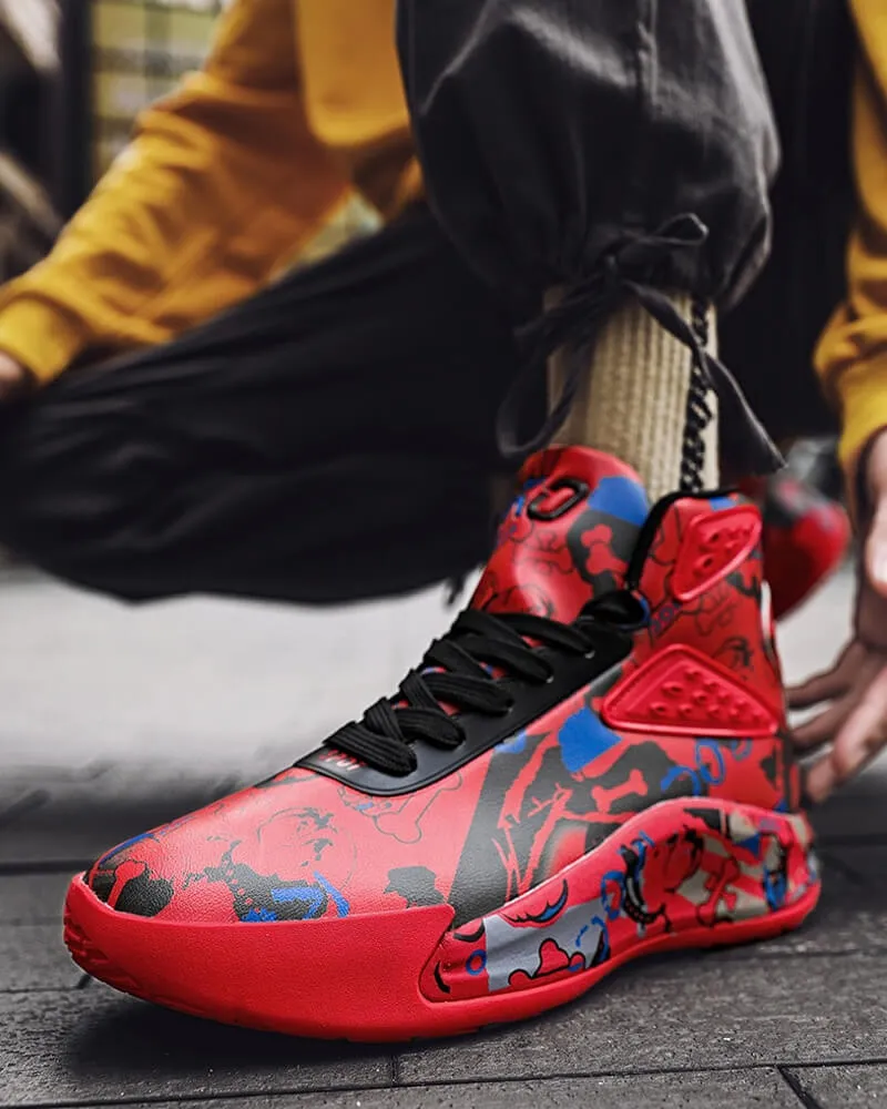 Velzard Senshi Combatan warrior high top sneakers