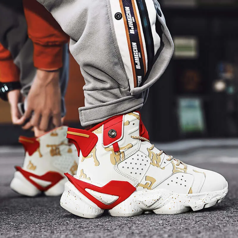 Velzard Senshi Combatan warrior high top sneakers