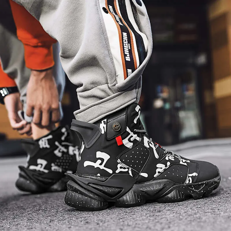 Velzard Senshi Combatan warrior high top sneakers