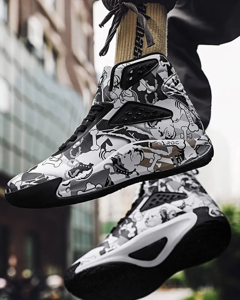 Velzard Senshi Combatan warrior high top sneakers