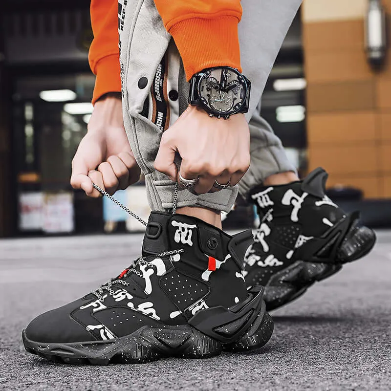 Velzard Senshi Combatan warrior high top sneakers