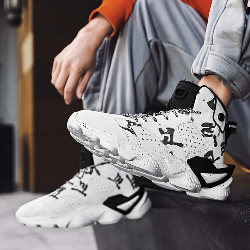 Velzard Senshi Combatan warrior high top sneakers