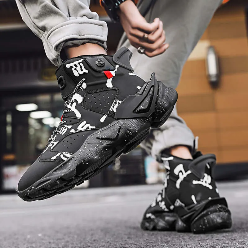 Velzard Senshi Combatan warrior high top sneakers