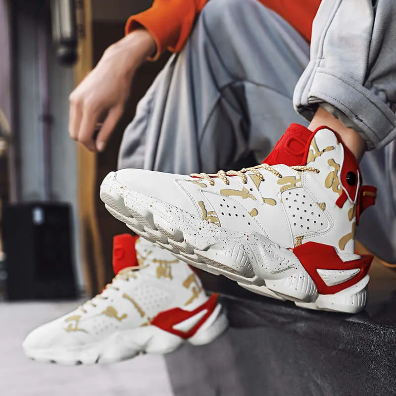 Velzard Senshi Combatan warrior high top sneakers