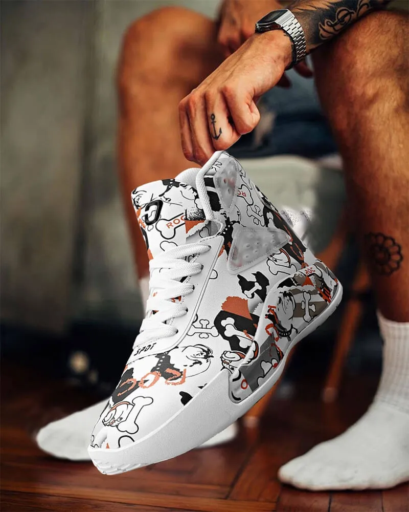 Velzard Senshi Combatan warrior high top sneakers