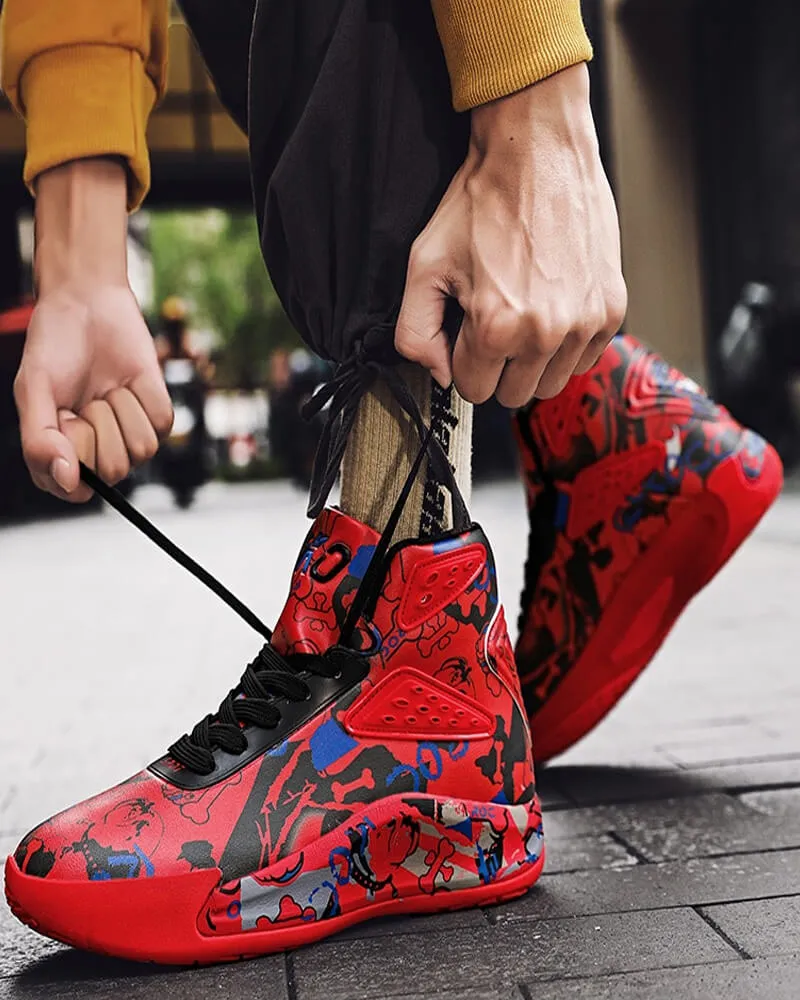 Velzard Senshi Combatan warrior high top sneakers