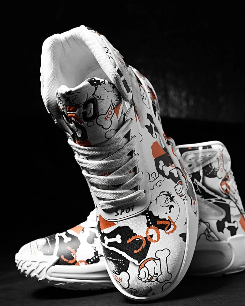 Velzard Senshi Combatan warrior high top sneakers