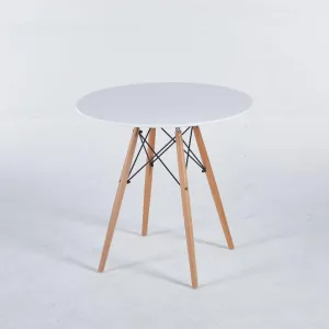White Eames Table