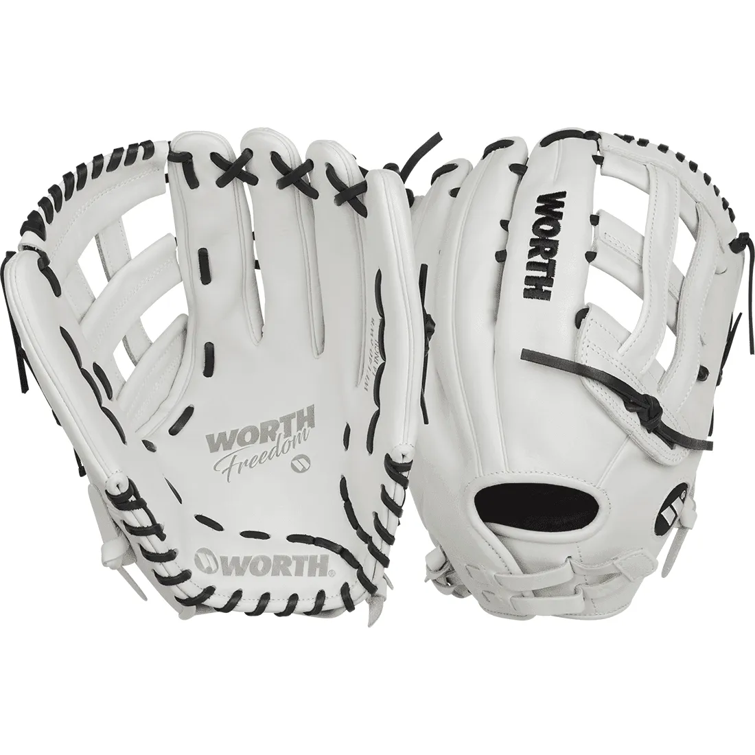 Worth Freedom Series 14" Slowpitch Softball Glove: WWF140-6WB