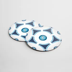 Wycombe Wanderers Retro Football Coaster Set