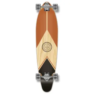 Yocaher Mountain - 40" Kicktail Longboard Complete - Earth Series