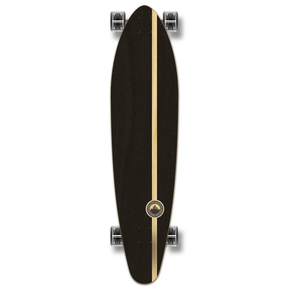 Yocaher Mountain - 40" Kicktail Longboard Complete - Earth Series